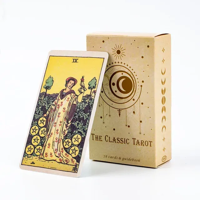 Classic Tarot Card Deck for Beginners, 78 Pieces 1