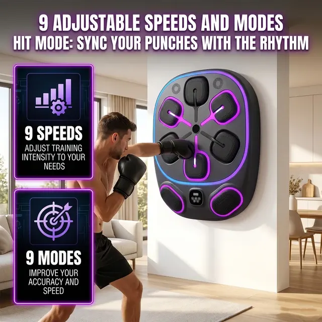 Wall-Mounted Boxing Trainer 4
