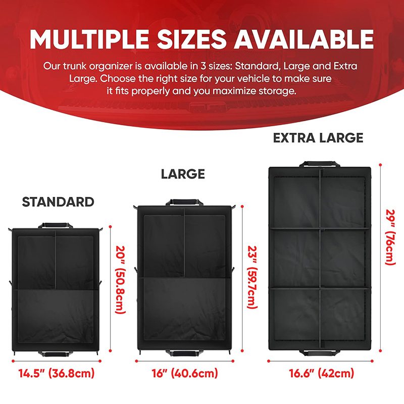 Portable Oxford Car Trunk Organizer 3