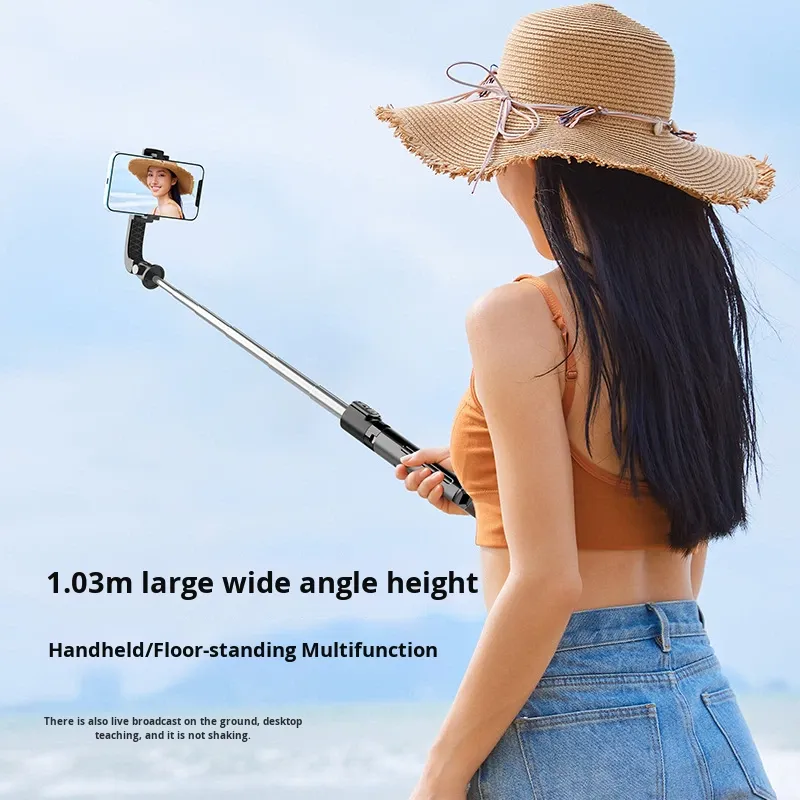 Stainless Steel Selfie Stick, 360° Rotation 4