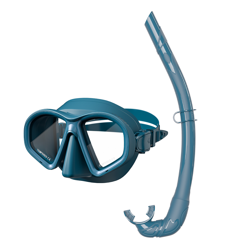 Freediving Mask and Snorkel Set 4