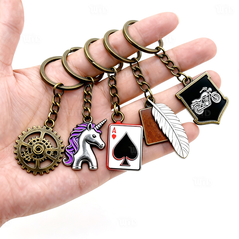 Zinc Alloy Metal Corporate Gift Keychain