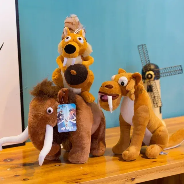 plush animal set 4
