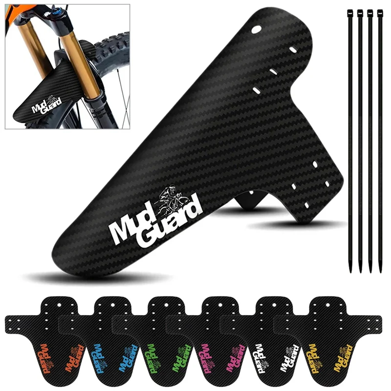 Buntes Fahrrad-Schutzblech-Set für Vorder- und Hinterrad 2