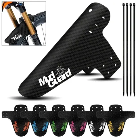 Buntes Fahrrad-Schutzblech-Set für Vorder- und Hinterrad