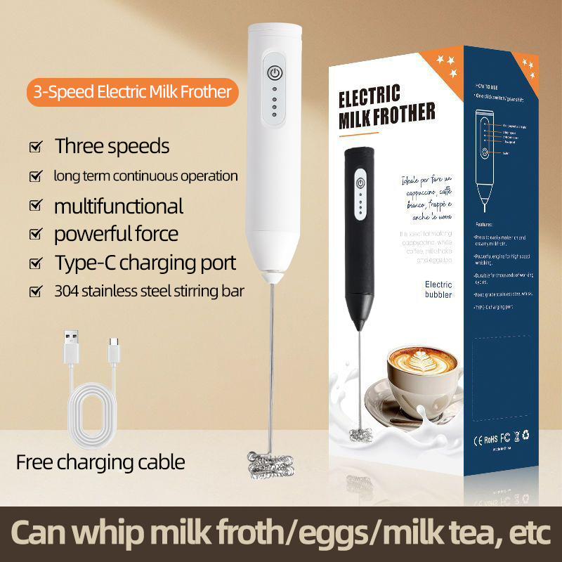 Battery Mini Handheld Milk Frother 2