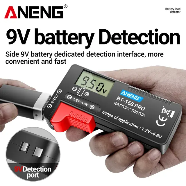 Lithium Battery Capacity Tester for AAA and AA 2