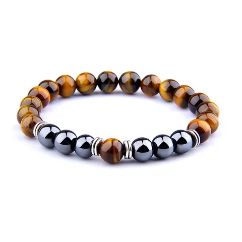 Explosion Style Yellow Tiger Eye Bracelet Fashion Simple