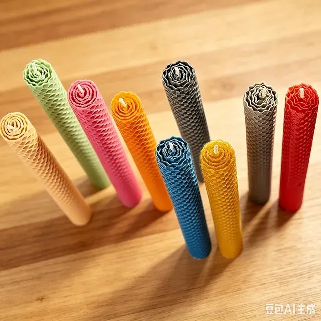 Beeswax Taper Candle 3
