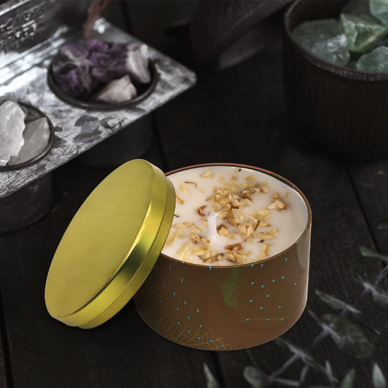 Empty Candle Tins 2oz 4oz 8oz 16oz Metal 4