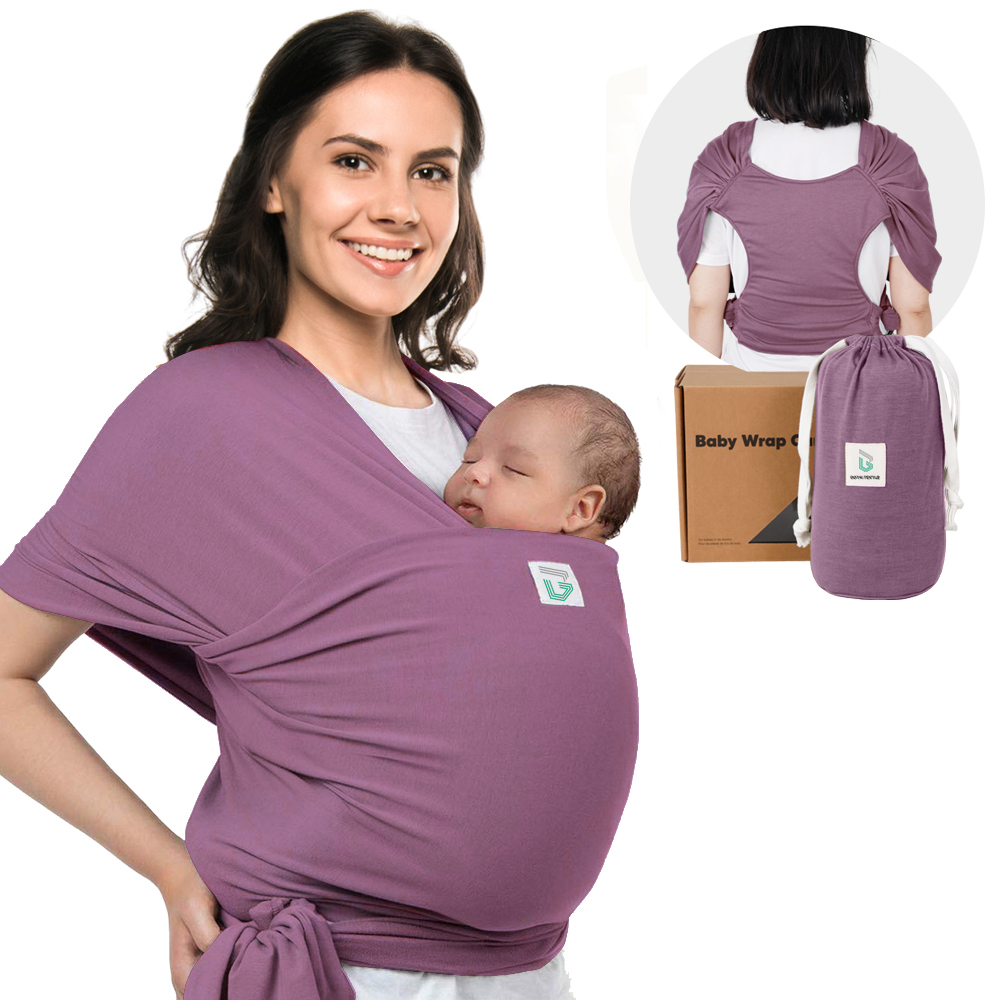 Lightweight Baby Wrap Carrier Solid Color Slings Print