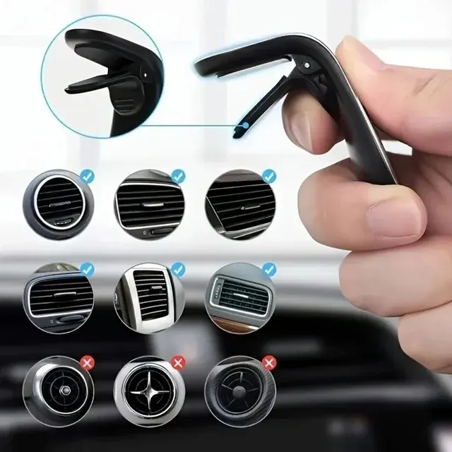 Universelle magnetische Lüftungs-Handyhalterung fürs Auto 4