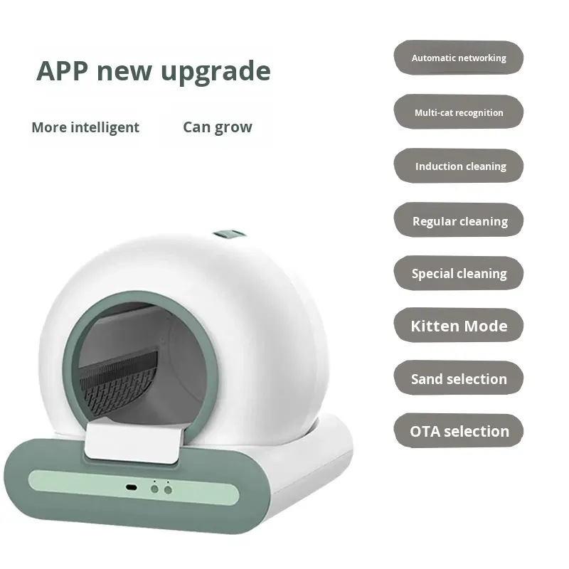Self-Cleaning Automatic Cat Litter Box 65L 3