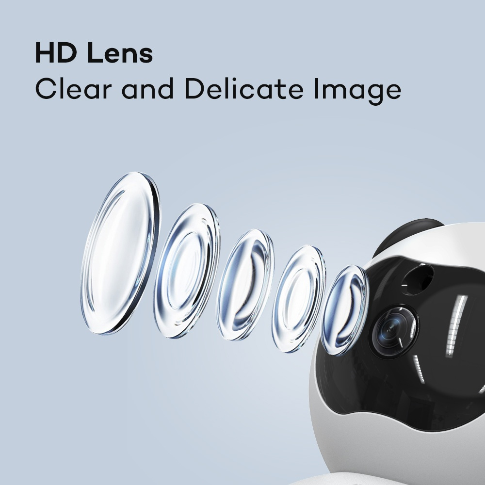 Pan Tilt Baby Monitor with Night Vision 2
