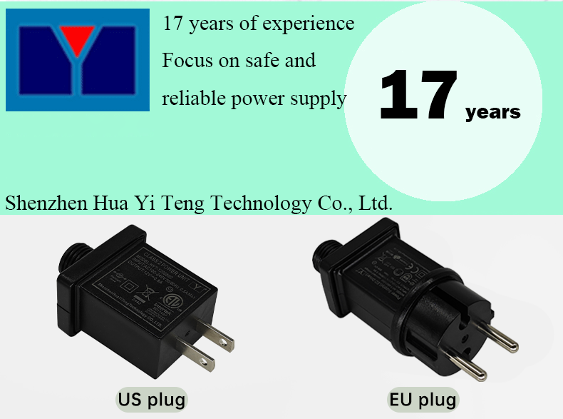 IP44 Gartenlichter-Adapter mit US- und EU-Stecker 4
