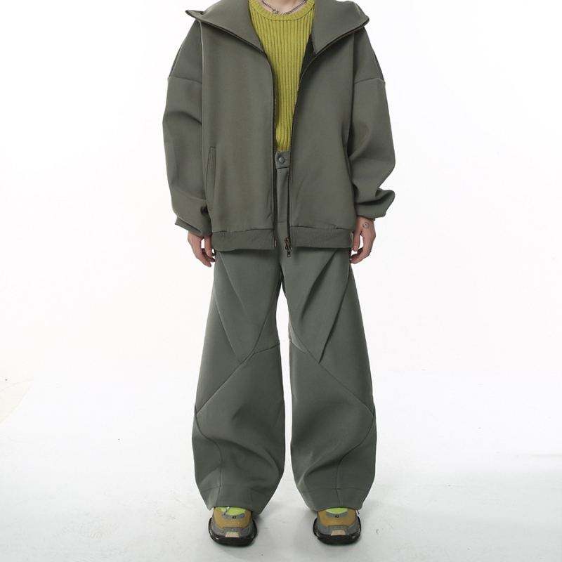 American Retro High Street Men's Wide Leg Pants