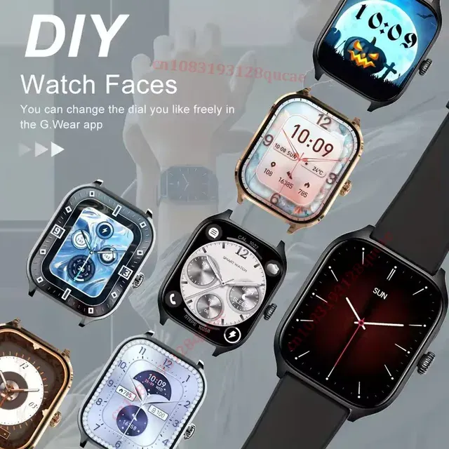 Farbdisplay-Fitness-Smartwatch für Damen und Herren 4