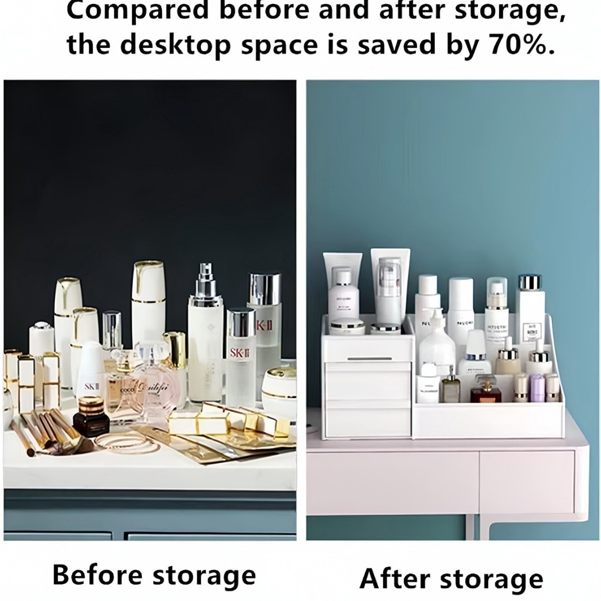 Cosmetic Organizer with Drawers for Bathroom 3