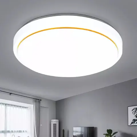 Runde LED Deckenlampe aus Acryl