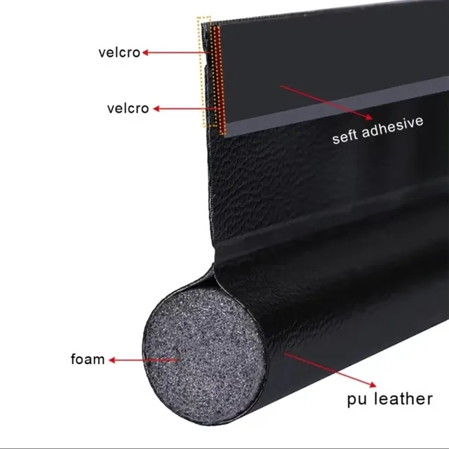 Foam Door Seal for Soundproofing 3