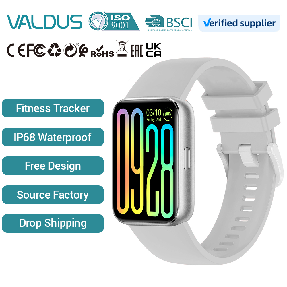 VALDUS 220mAh Battery VS13 Smartwatch Support Sleep Blood