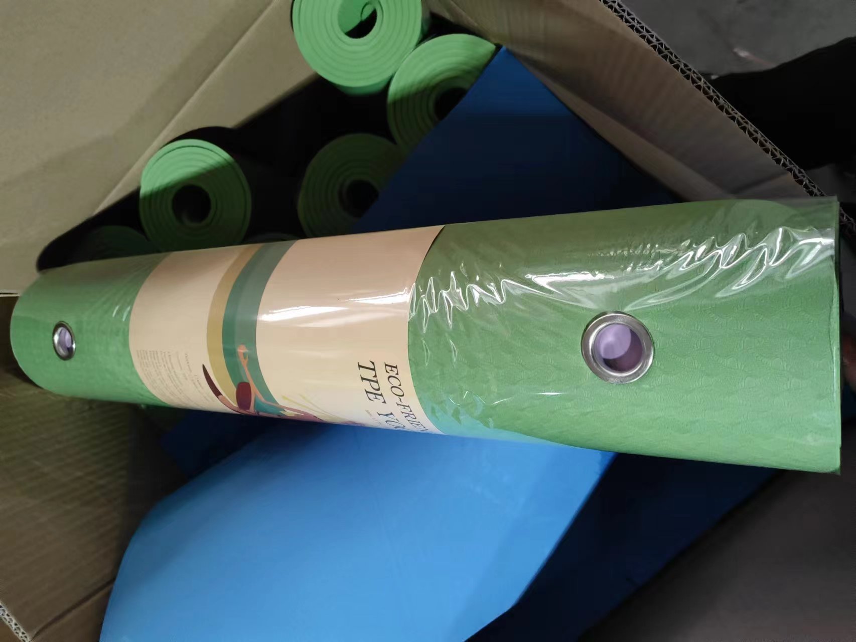 BLD Thick 6mm TPE Double Layer Durable Yoga 2