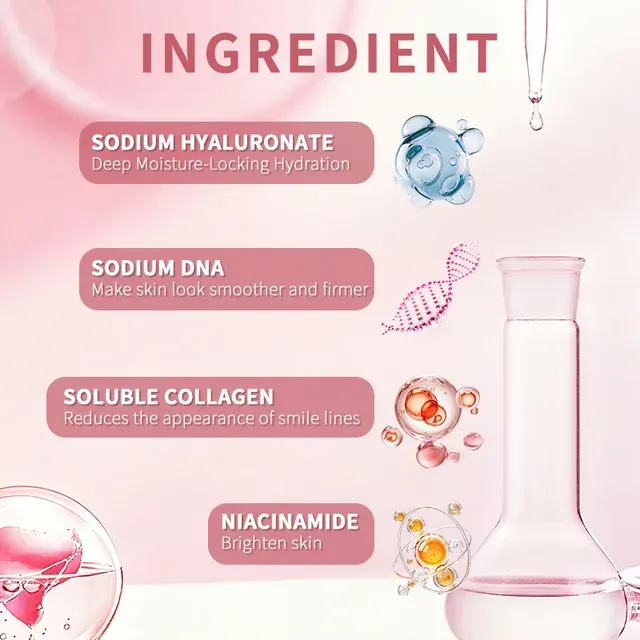 Rosa PDRN Augenpads gegen Augenringe 4