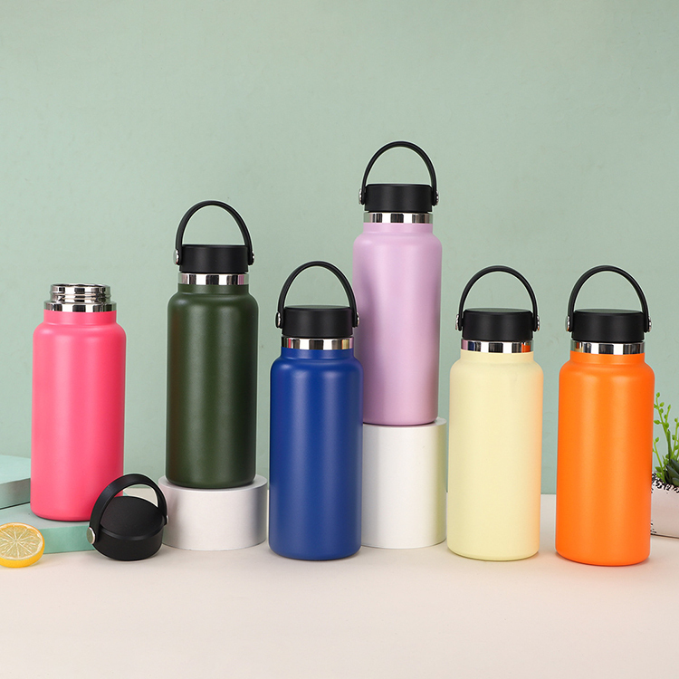 Linghui 32oz Stainless Steel Vacuum Flask Thermos Tumbler-Leak-Proof 2