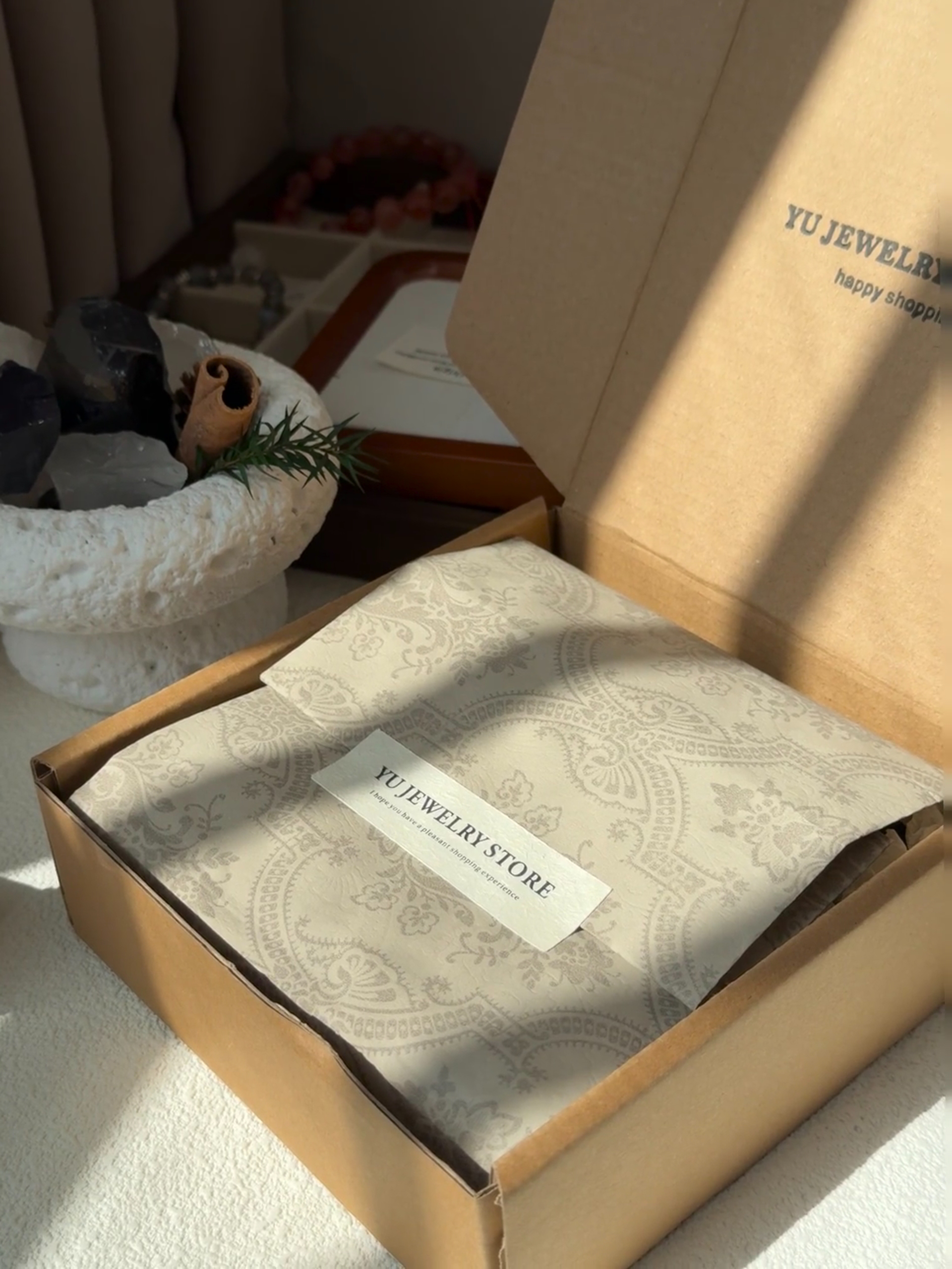 Seidenpapier mit Logo