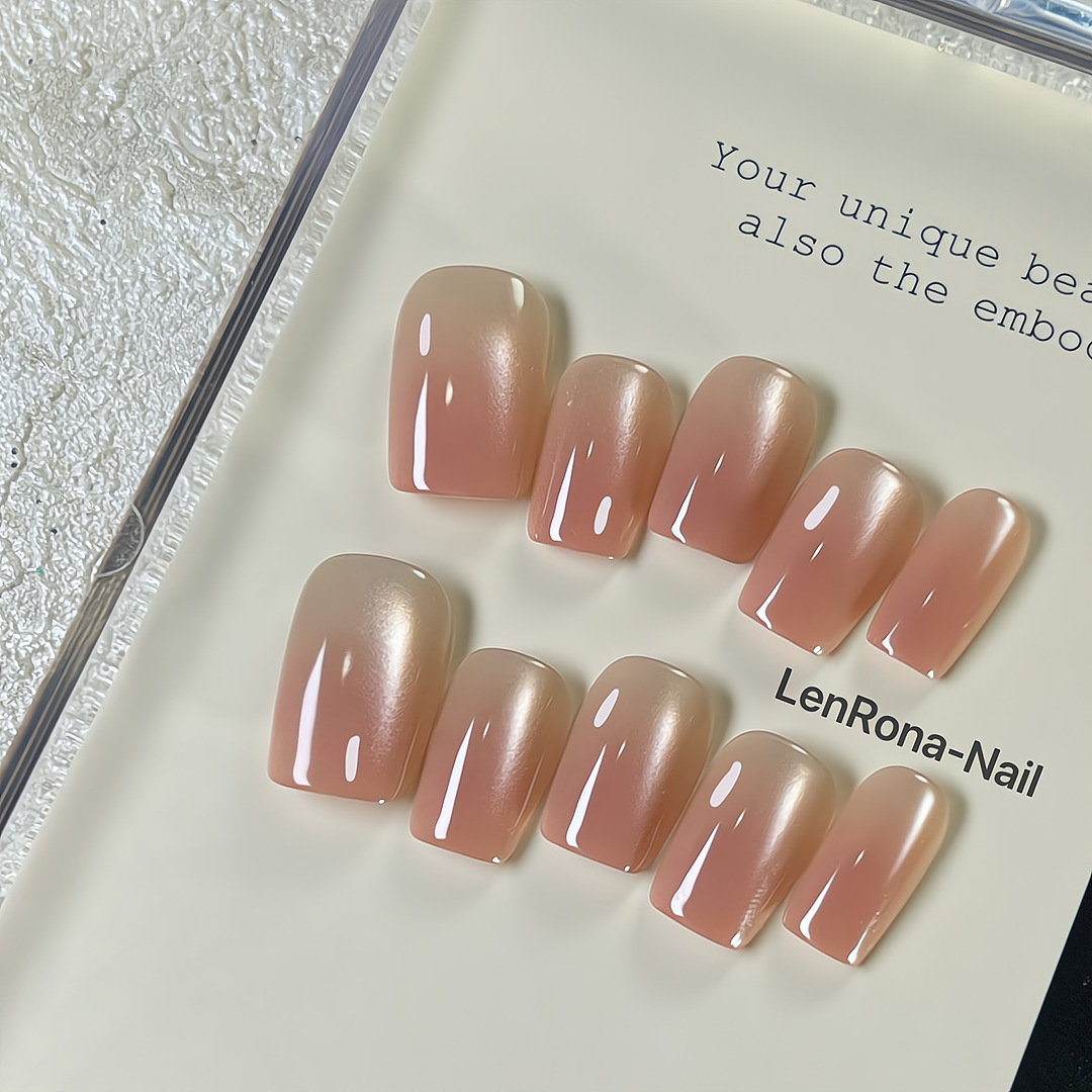 Nude Cat Eye Everyday Press-On Nails 3