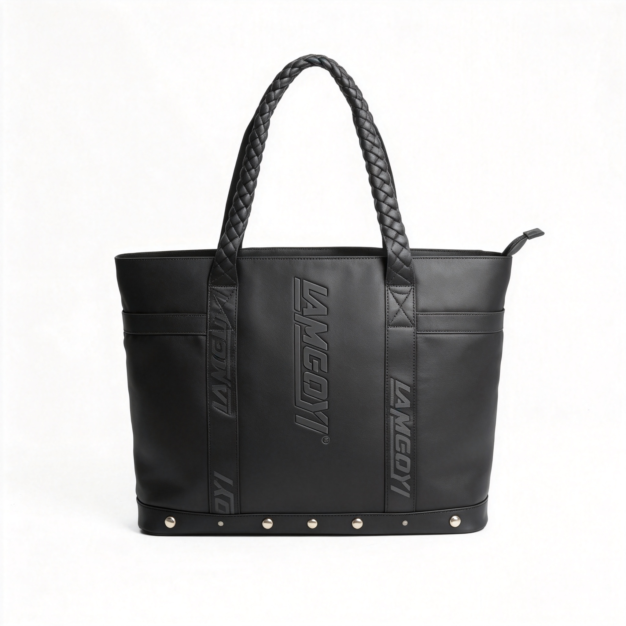 Schwarze Heavy-Duty Yoga-Tragetasche