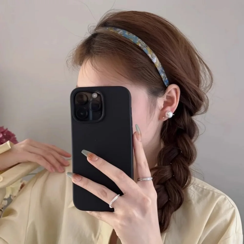 Damen-Haarschmuck mit Nicht Klemmende Ohrknochen Essigsäure-Stirnband Stirnband High-End-Haarband 4