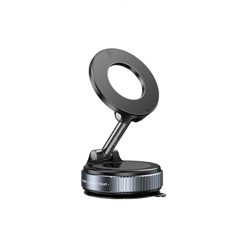 Black Magnetic Car Phone Holder Rotating