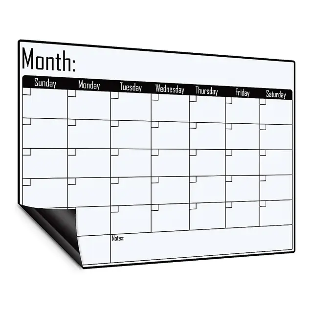 Magnetic Family Calendar 3