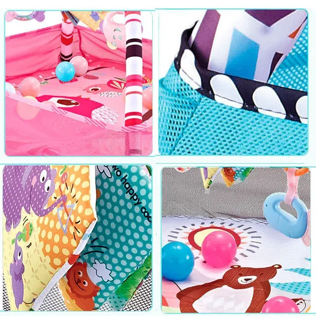 Baby Play Gym With Mat 4