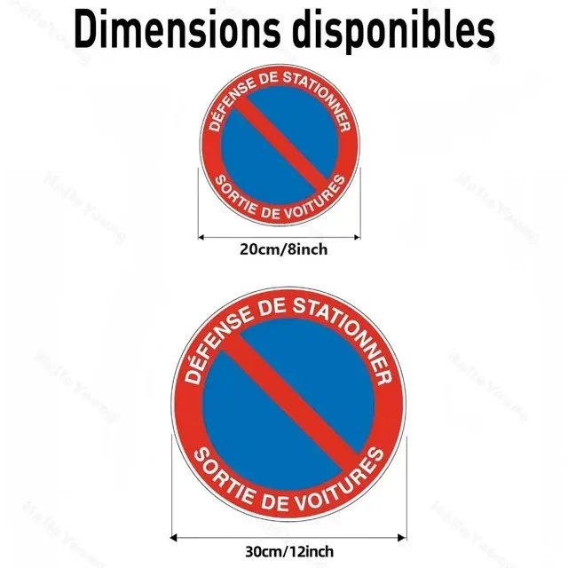 Metall-Parkverbotsschild Deko 3