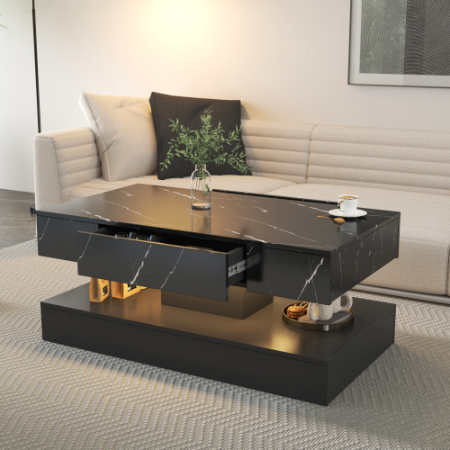 Modern LED Coffee Table for Living Room