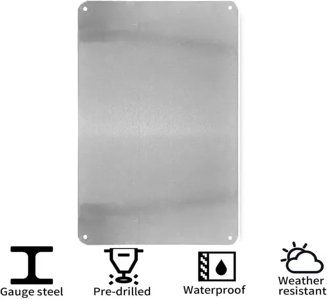 Biohazard Decorative Aluminum Sign 3