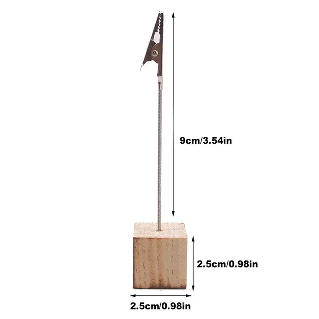 Metal Table Card Holder 3