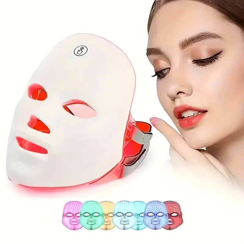 Lamp Silicone Photon LED Hand Held Face Mask