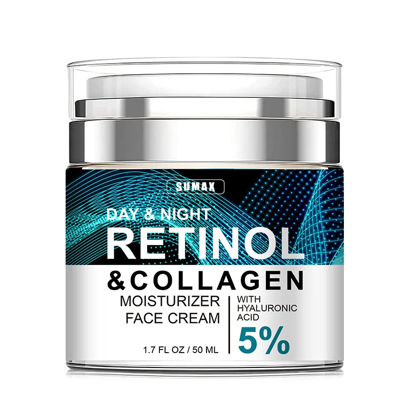 Retinol Anti Aging Gesichtscreme Feuchtigkeitsspendende Faltenentferner Kollagen Hyaluronsäure