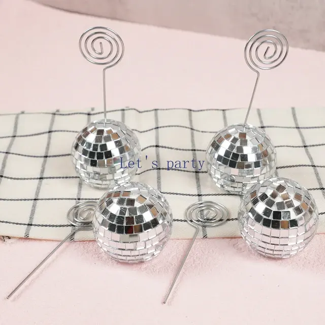 Disco Table Card Holder 2