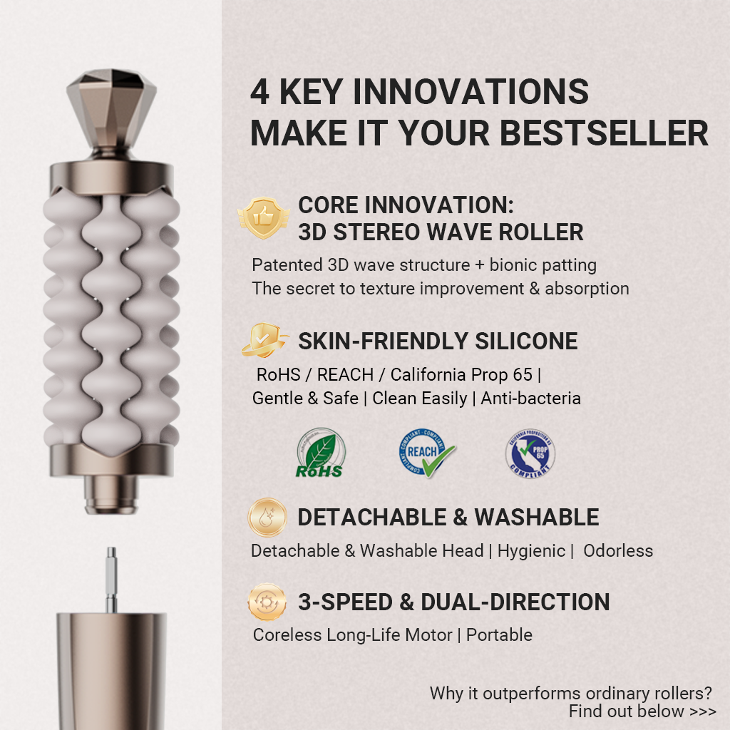 Home Use Skincare Wand Face And Neck Massager 3