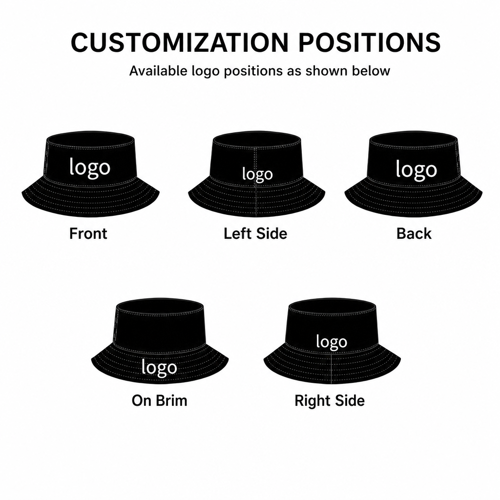 Classic Cotton Bucket Hat, Unisex 2
