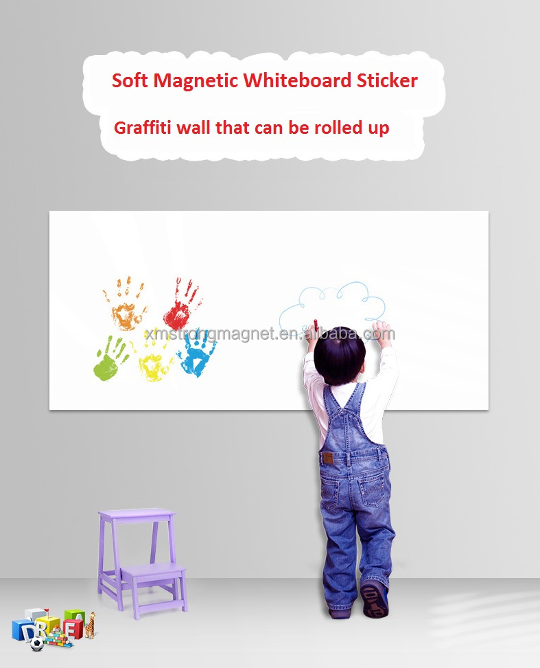 Whiteboard Wall Stickers Are Removable Magnetic Office Wall-mounted