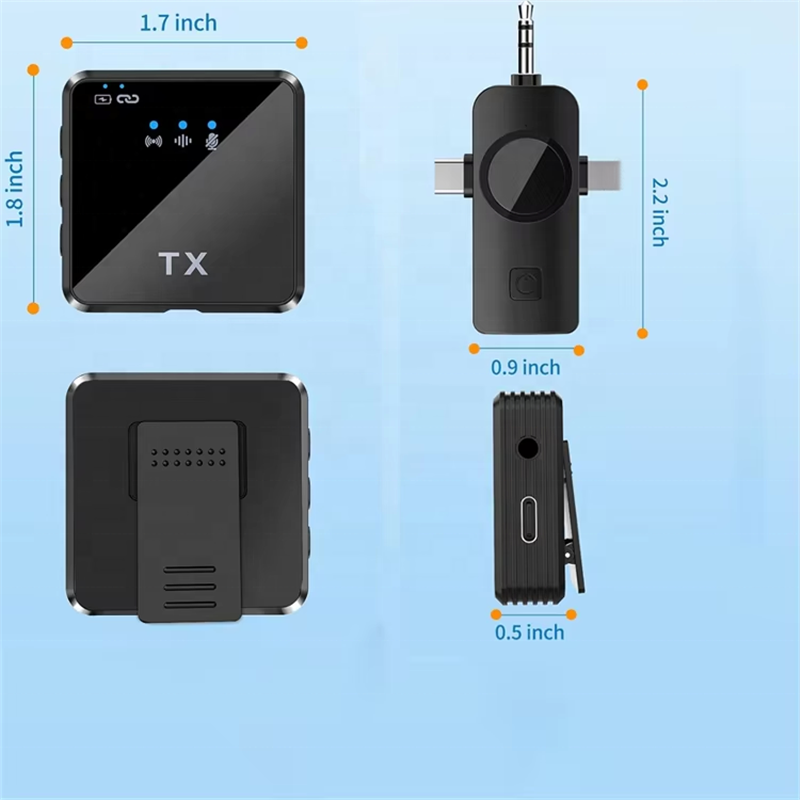 Wireless Lavalier Microphone for Outdoor Video 3