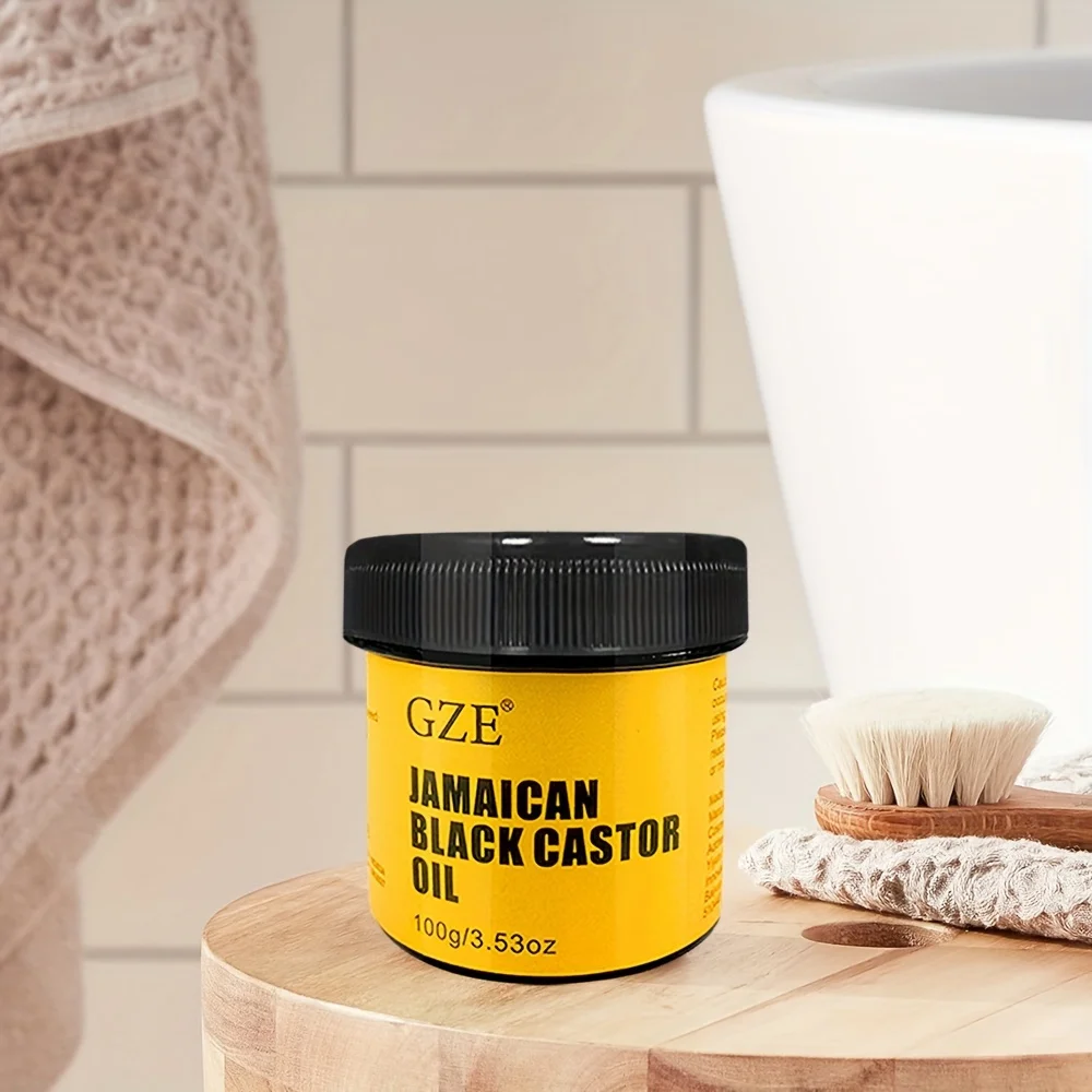 Cold-Pressed Black Castor Oil for Thicker Hair 4
