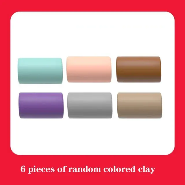 3D Clay Mold Set with Noodle Maker Tool Kit 4