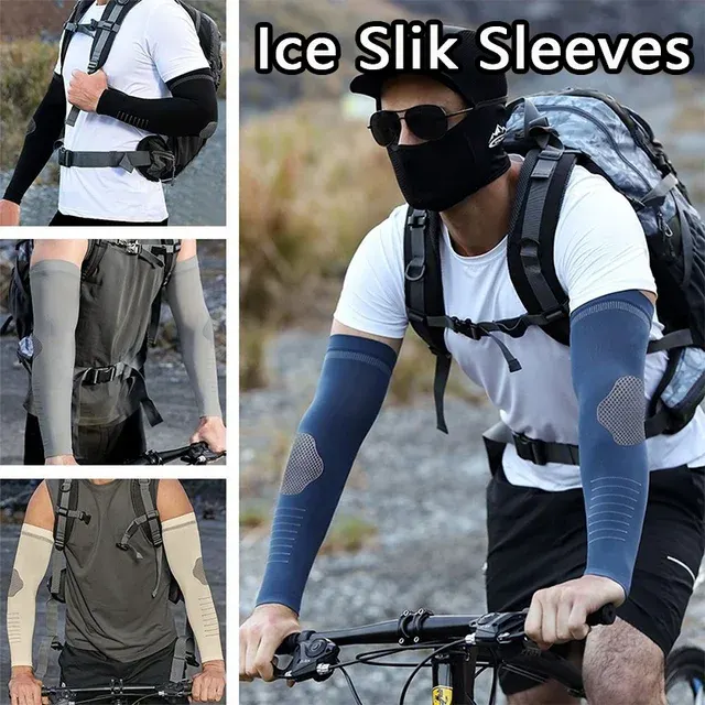 Ice Silk UV-Protection Arm Sleeves 2