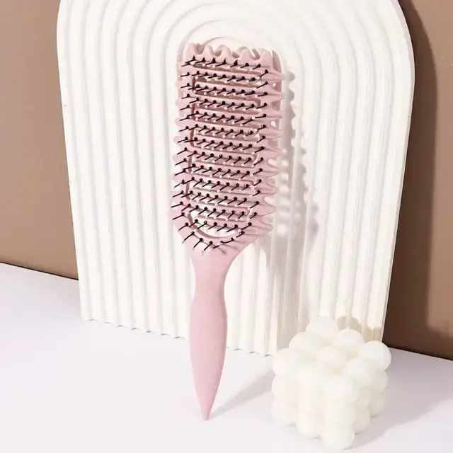 Hohle Locken-Stylingbürste für Perücken 3
